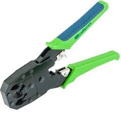 Клещи для обжима телефонных и компьютерных клемм 4P 6P 8P функция обрезания проводов Сибртех