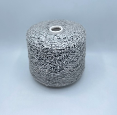 Luxury Selection by Ri.Go(пр.Италия), art-Bristol ,310м/100гр, 50%Меринос 20%Шелк 30%Полиамид , цвет-Светло-серый,твид ,арт.27266