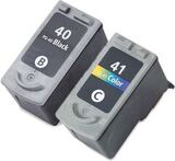 Комплект картриджей EasyPrint IC-PG-40/CL-41_SET для Canon: PG-40/CL-41, черный + цветной