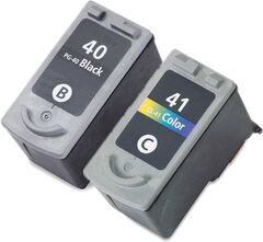 Комплект картриджей EasyPrint IC-PG-40/CL-41_SET для Canon: PG-40/CL-41, черный + цветной
