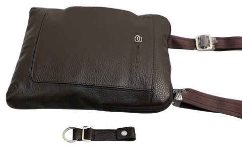 Сумка Piquadro Vibe OUTCA1358VI/TM тёмно-коричневый натур.кожа/нейлон