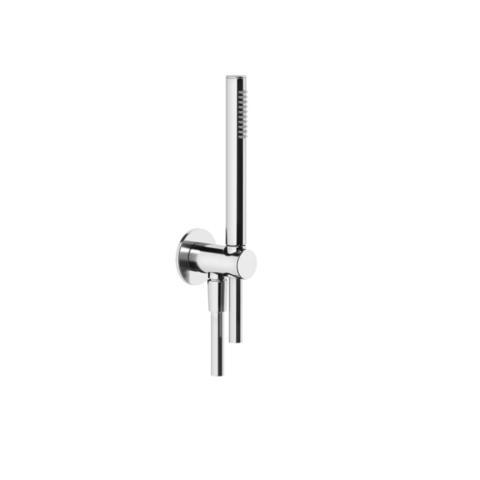 Gessi Shower Sets Душевой комплект, состоящий из вывода воды, держателя, шланга 1,50 м и лейки, цвет: хром 63329#031