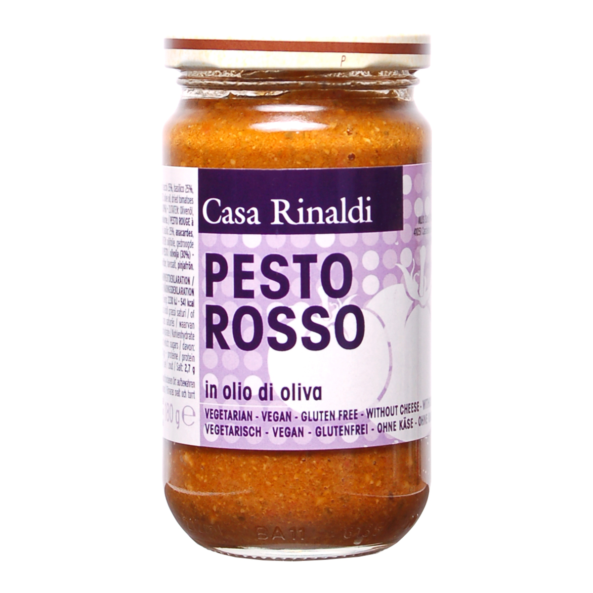 Francesco rinaldi no salt added pasta sauce