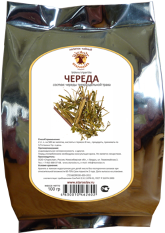 Череда (трава, 100гр.) (Старослав)