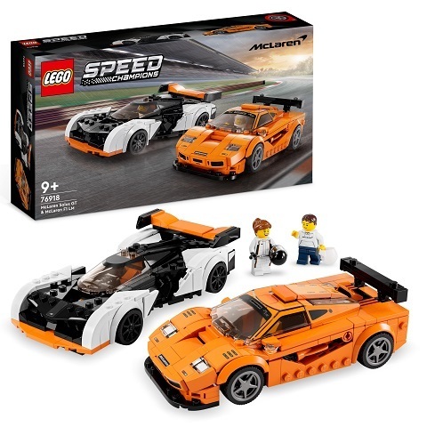 Lego konstruktor Speed Champions 76918 McLaren Solus GT & McLaren F1 LM