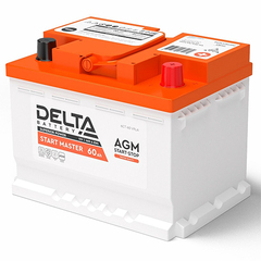 DELTA Start Master AGM 6CT- 60 аккумулятор