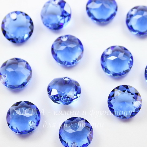 6430 Подвеска Сваровски Classic Cut Sapphire (10 мм)