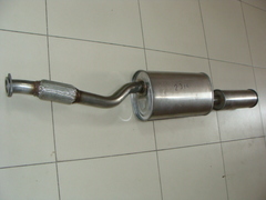 Глушитель с резонатором 2360 Карго (2360-1201010-50) НЕРЖ.