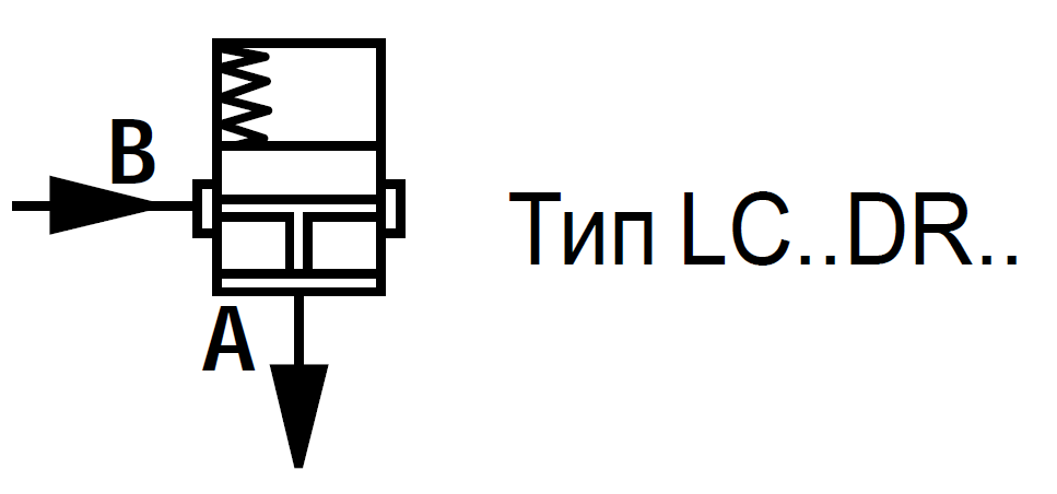 LC50DR40E7X/-Логическийклапан(патрон)Ду50,функция-редукционныйклапандавления,давлениеоткрытия4бар,E=безканавкидлятонкогоуплотнения,уплотнениеNBR