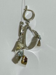 Сенга (серьги из серебра)