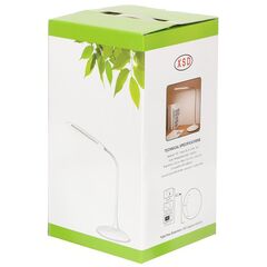 Светильник настольный на подставке, USB+адаптер, черный, SPE17156-26