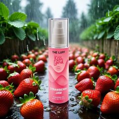 Съедобное массажное масло Kiss Land Strawberry Jam - 75 мл. - 