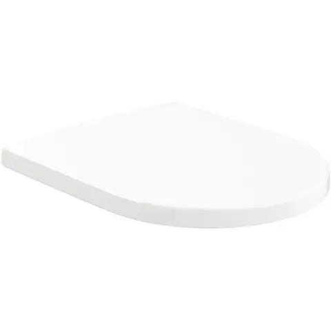 Villeroy&Boch Subway 3.0 8M42S101 Сиденье для унитаза, Villeroy&Boch, Subway 3.0, с крышкой, ширина, мм-370, глубина, мм-438, с плавным опусканием, с функцией QuickRelease, материал шарниров-нержавеющая сталь, цвет шарниров-нержавеющая сталь, материа