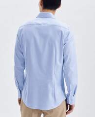 Сорочка Seidensticker Slim Fit 01.653690-12 из твила голубая