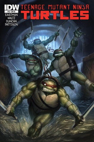 Teenage Mutant Ninja Turtles Vol 5 #10 (Cover R1) (Б/У)