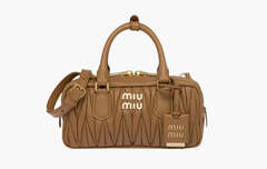 Сумка Miu Miu Matelassé Nappa Leather Mini Arcadie Bag "Caramel"
