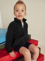 Куртка флисовая на молнии для девочки Next C41-124, Черный