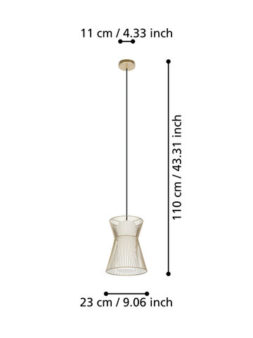 Подвесной светильник Eglo MASETA 99635