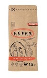 Сухой корм для кошек Peppo Чувствительное пищеварение Индейка, 1,5 кг