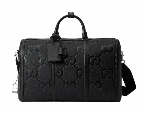 Маленькая сумка Gucci Duffle с орнаментом Jumbo Gg