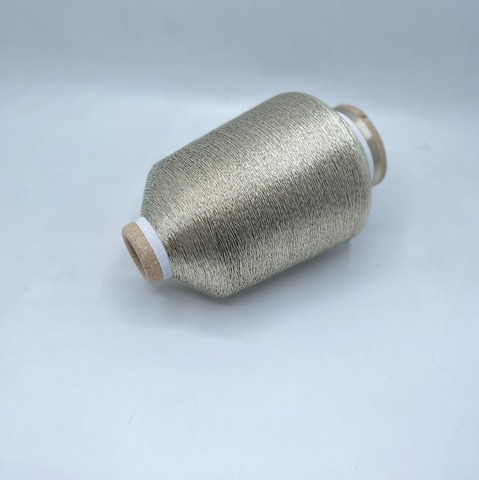 Kyototex (пр.Япония),art-Abigail-Pedy 450м / 100 гр. 14% Металлик (Люрекс). 73%Вискоза. 13% Японская бумага , цвет-Светло-бежевый(2) , арт.28266