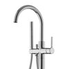 Cezares ECO-VDP-01 Напольный смеситель для ванны, хром