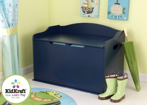 Ящик для хранения KidKraft Austin Toy Box Синий 14959_KE