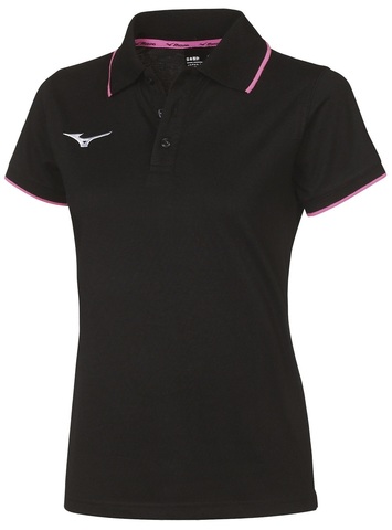 Поло Mizuno Polo Black женское распродажа