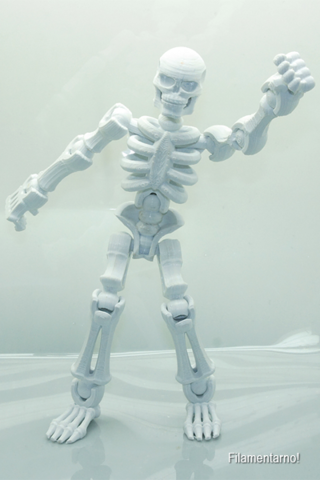 Пластик для 3D-принтера Filamentarno S-SOFT S-Soft Белый (750 г)