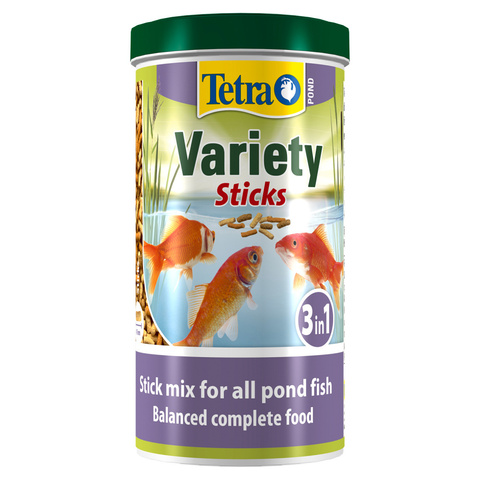 Tetra Pond Variety Sticks корм для прудовых рыб (3 вида палочек) (1 л)