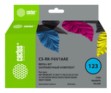Заправочный набор Cactus CS-RK-F6V16AE Набор 3x90мл для HP DJ 1110, 1111, 1112, 2130, 2131