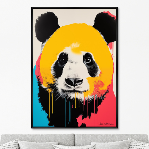 ArtNoMore - Репродукция картины на холсте Vibe collection, Panda, No 2, 2024г.