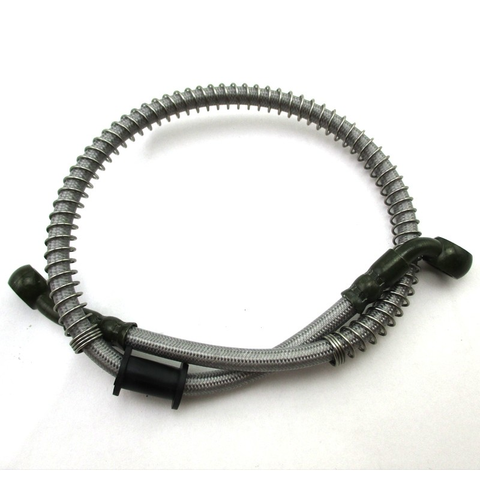 Шланг тормозной армированный  L-500 мм, d-10 мм (серый)