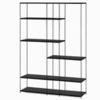 Стеллаж Copenhagen 215х150 см, черный