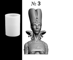 Силиконовый молд Бюст № 3 