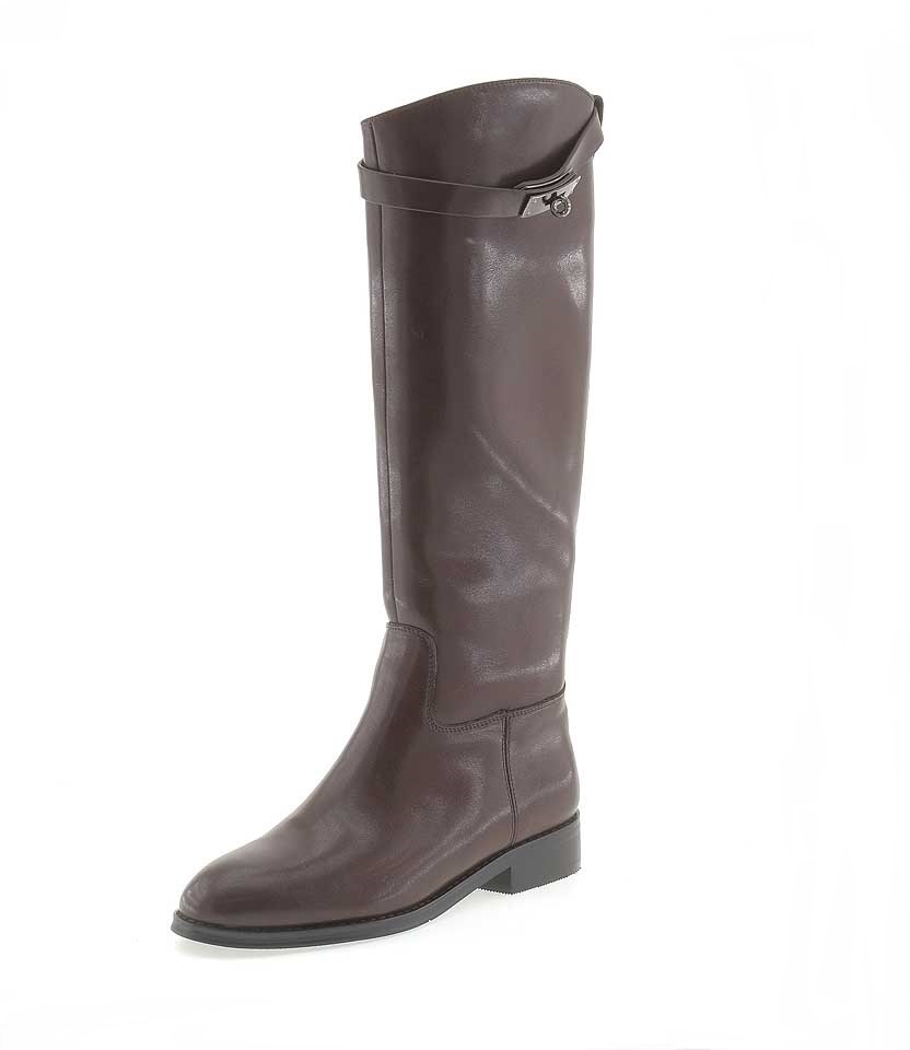 Сапоги женские COVANI AYW25-HCLM2-016-2 коричневые