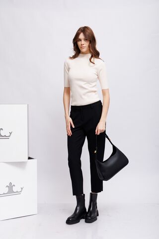 Oui Водолазка с короткими рукавами