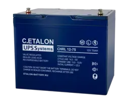 Аккумулятор C.ETALON CHRL 12-75