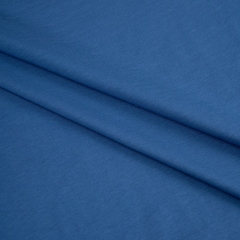 Кулирная гладь, 95% хлопок, 5% ПУ(эластан), 180 гр/м2, т.голубой (12521)