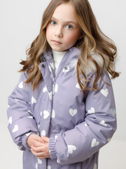 куртка  для девочки  ВК 38122/н/2 УЗГ