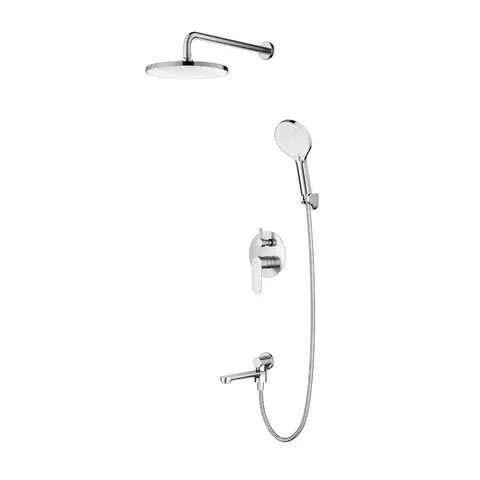 Splenka S222 S222.27.05 Душевой комплект С ВНУТРЕННЕЙ ЧАСТЬЮ, сатин