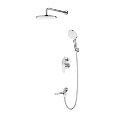 Splenka S222 S222.27.05 Душевой комплект С ВНУТРЕННЕЙ ЧАСТЬЮ, сатин фото