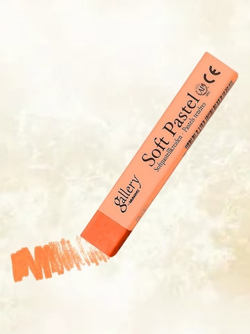 Пастель сухая мягкая профессиональная MUNGYO Gallery №010 оранжевый кадмий (3шт)