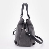 Сумка Саломея 198 македония серый + черный