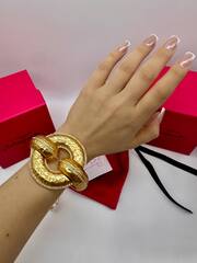 Браслет манжета массивный Schiaparelli lux