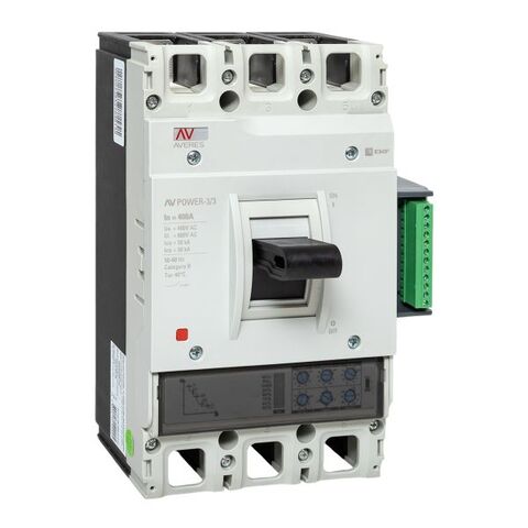 Выключатель автоматический в литом корпусе AV-POWER-3/3 400А 50кА ETU2,2 EKF