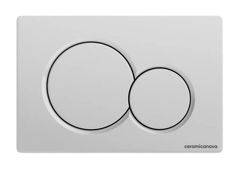 Ceramica Nova CN12-003W Кнопка смыва Balance, клавиши Sphere, цвет белый, арт. CN12-003W