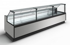 Гастрономическая витрина Carboma BAVARIA 4 GC110 SV 3,75-1 (версия 2.0) (без боковин)