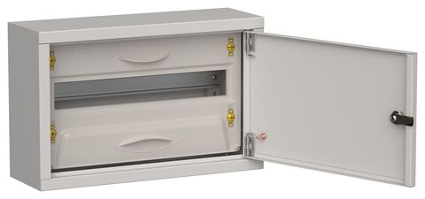 TITAN 5 Корпус мет. ЩРн-18 (1х18) 268х420х140 IP31 сер IEK