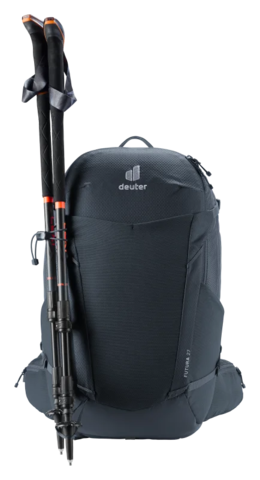 Картинка рюкзак туристический Deuter Futura 27 Black - 7